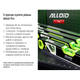 Уровень строительный Alloid Pro 400 мм, 3 капсулы, магнит, боковое окно - изображение 7