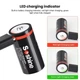 Батарейки CR123(16340) акумуляторні Soshine з роз'ємом USB Type-C на 3.7V/550mAh Li-ion - 2 ШТ. - зображення 3