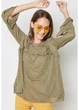 Блуза Mango S Зеленый 13025703_15 - изображение 1
