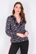 Блуза Mango XS Темно-синий 61015011_16 - изображение 1