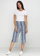 Брюки H&M 38 Синий 0101255_цветы_07 - изображение 1