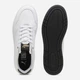 Женские кеды низкие Puma Court Classic 39501807 40 (6.5UK) 25.5 см Puma White-Puma Black-Puma Gold (4099686245085) - изображение 4