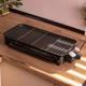 Электрический гриль 1500 Вт настольный для кухни 48x20 см черный Sokany PS-4757 - изображение 1