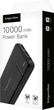 Powerbank Kruger&Matz Li-pol 10000 mAh Black (KM0903) - obraz 3