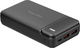 Powerbank Kruger&Matz Li-pol QC/PD 20000 mAh 22.5 W Black (KM0906.1) - obraz 1