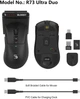Мышка A4Tech Bloody R73 Ultra Duo Wireless Black (4711421002356) - изображение 14