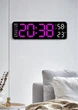 Часы Deepfox DS-5503 LED цифровые электронные настольные Будильник Дата Температура Влажность 22.8х7.5см фиолетовый/чёрный - изображение 9