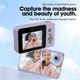 Цифровой фотоаппарат Benjie X60 1080P 32GB 2.4" 48мп камера пудровый - изображение 2
