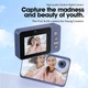 Цифровой фотоаппарат Benjie X60M2 1080P 32GB 2.4" 48мп камера синий - изображение 5