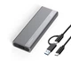 Зовнішня кишеня Blueendless M2818N для NVMe (PCIe) M2 SSD USB 3.1 Type-C - зображення 1