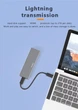 Зовнішня кишеня Blueendless M2818N для NVMe (PCIe) M2 SSD USB 3.1 Type-C - зображення 2