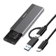 Зовнішня кишеня Blueendless M2818N для NVMe (PCIe) M2 SSD USB 3.1 Type-C - зображення 9