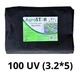 Агроволокно AgroStar 100 г/м² 3.2 х 5 м чорне, для мульчування полуниці - зображення 1