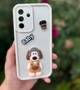 Силіконовий чохол Baby Dog з кавою для Samsung Galaxy A16 Молочний - зображення 2