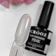 Топ для гель лаку з шиммером Crooz Top Shimmer Pink 8 мл (Рожевий) - зображення 4