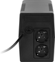 ДБЖ Rebel Nanopower 650 360 Вт/650 ВА Black (RB-4020) - зображення 5