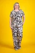 Женский летний прогулочный брючный костюм Zeta-moda цвет мокко, 54 р. 5280 - изображение 2