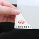 Защита углов двери Infiniti 2шт силикон 45х55мм прозрачные - изображение 2