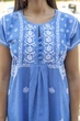Женская пляжная туника на пуговицах Fresh Cotton 2114 F-5C 48(XL) Голубой - изображение 2