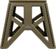 Стул раскладной туристический Tribe Camp Chair High пластиковый (T-EF-0002-olive) - изображение 3