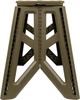 Стул раскладной туристический Tribe Camp Chair High пластиковый (T-EF-0002-olive) - изображение 5