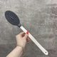 Щітка масажна силіконова з довгою ручкою для душу і ванни Titiz Plastik GP-152 сіра з білим - зображення 2