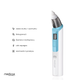 Назальный аспиратор MEDICA+ NOSE CLEANER 6.0 Blue - изображение 5