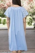 Пляжное платье с кружевом AnastaSea 2567 A-5L 56(5XL) Голубой - изображение 2