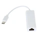 Сетевой адаптер USB-C to RJ-45 Fast Ethernet Lan на проводе 100Mb сетевая карта - изображение 2