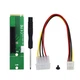 Переходник NGFF M2 M.2 to PCI-E 4x 1x через Райзер Riser адаптер для установки видеокарт до майнинг - изображение 1