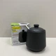 Сахарница керамическая с ложкой h-11 см Maestro MR-20001-09 Black - изображение 1