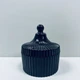 Цукорниця скляна з кришкою 10,5х12 см "Чорний купол" Olens O102-030 - зображення 3