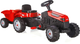 Traktor na pedaly Woopie Farmer GoTrac Maxi Plus z przyczepa Czerwony (5904326941625) (955555907778466) - Outlet - obraz 1