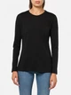 Лонгслив длинный женский Armani Exchange 352106130 S Черный (1159837801) - изображение 1