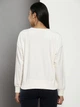 Свитшот женский Calvin Klein 421493374 XS Молочный (1159837802) - изображение 2