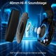 Геймерська бездротова (Bluetooth + 2,4G) гарнітура Attack Shark L80 PRO (вага 180 гр) Black - изображение 3