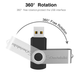 Флеш память 128 Гб Somnambulist USB 2.0 компьютерная флешка 128 Гб металлическая черная - изображение 3