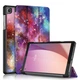 Чехол Slim Smart Cover с подставкой и автосном для планшета Lenovo Tab M8 (4th Gen) 8" TB-300XU / TB-300FU (Космос) - изображение 1