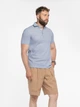 Поло длинное мужское Arber Jersey Polo-Shirt M14.26.06.521 L Серое (2800000536800) - изображение 4