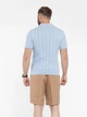 Поло длинное мужское Arber Polo SS1 N-Avt-95 M09.30.23.521 L Голубое (2800000547486) - изображение 4