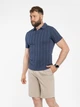 Поло длинное мужское Arber Polo SS1 N-Avt-95 M09.31.06.521 2XL Синее (2800000550707) - изображение 4