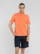 Поло длинное мужское Arber Jersey Polo-Shirt M14.14.37.521 L Коралловое (2800000524098) - изображение 1