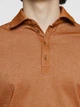 Поло длинное мужское Arber Jersey Polo-Shirt M14.03.38.421 M Коричневое (9100319630002) - изображение 4