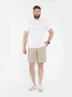 Поло длинное мужское Arber Jersey Polo-Shirt M14.09.00.521 XL Белое (2800000540326) - изображение 3