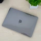 Прозорий чохол накладка Hardshell для MacBook Air 13,6" M2 2022 A2681 / M3 2024 A3113 / M4 2025 A3240 Crystal Case тонкий прозорий пластик - зображення 4