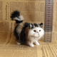Имитация кота кошки реалистичная игрушка 3д 3d домашний питомец кот котик - изображение 1