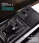 Протиударний чохол Armor Ring + захиcт камери для Motorola Moto Edge 50 Fusion case Simon чорний - изображение 12