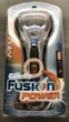Бритва чоловіча Gillette Fusion Power MVP 1 станок 1 змінне лезо 1 батарейка - зображення 1