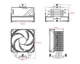 Кулер процесорний ID-Cooling Frozn A410 SE ARGB - зображення 7