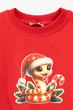 Світшот з принтом для дівчинки Atabey 10697 98 см Червоний (NY) shop (2000990780195) - зображення 2